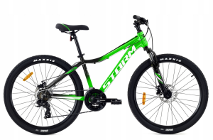 Rower MTB STORM Racer A15 2MD rama 15'', koło 26'' zielony 