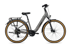 Rower elektryczny Storm E-Diamond PRO 2.0 MS rama 17'' alu koło 28" szary 250 W (1)